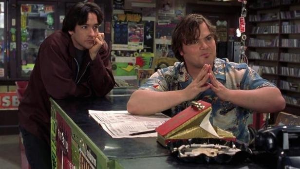 Rob mit seinem Angestellten Barry.