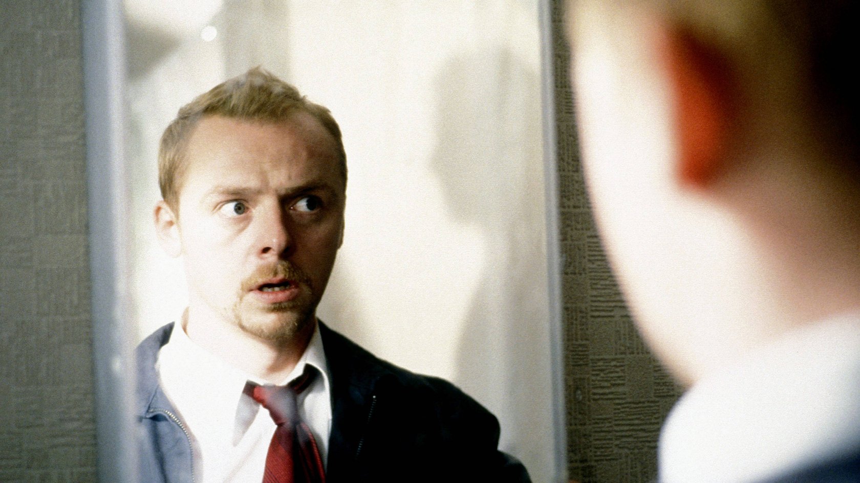 Simon Pegg in „Shaun of the Dead“.