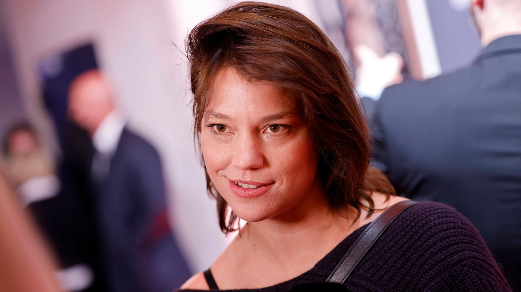 Britta Hammelstein auf der Premiere von „Faking Hitler“.