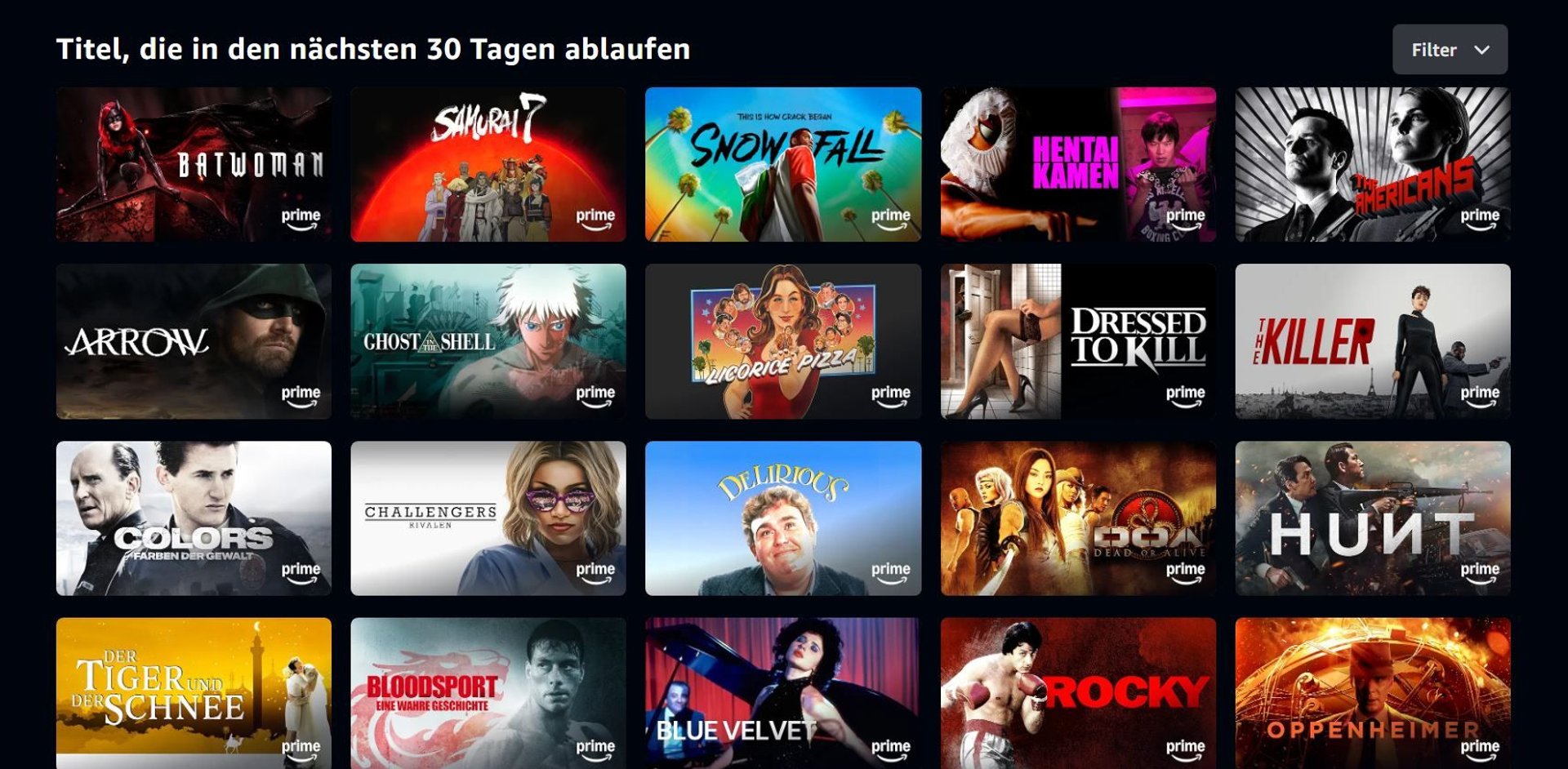Diese Kategorie auf Amazon Prime Video kann richtig Spaß machen.