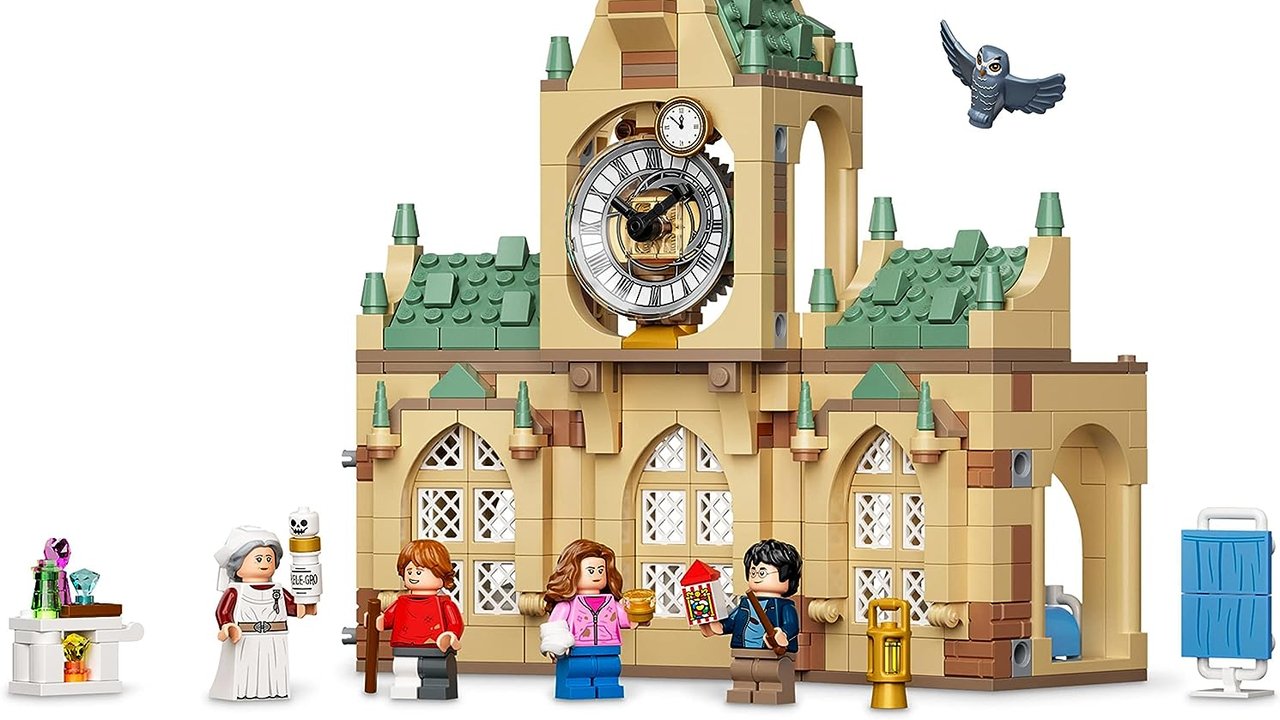 #Harry-Potter-LEGO: Bei Amazon bekommt ihr den Krankenflügel als Set und spart 15 Euro