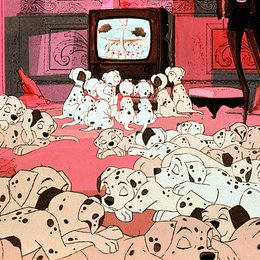 101 Dalmatiner / Hundebabys / Zeichentrickfiguren / Welpen Poster