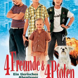 4 Freunde und 4 Pfoten - Ein tierisches Abenteuer Poster