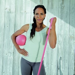 Barbara Becker - B.fit mit Ball und Band: Das Miami Bauch-Beine-Po Training intensiv Poster