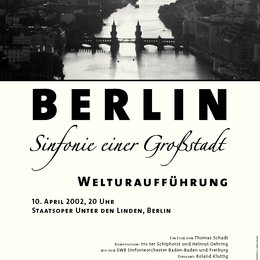 Berlin - Sinfonie einer Großstadt Poster