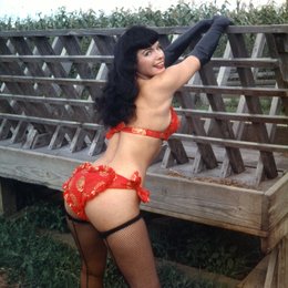 Bettie Page - Godmother of Striptease Poster