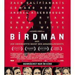 Birdman, oder (die unverhoffte Macht der Ahnungslosigkeit) / Birdman oder (die unverhoffte Macht der Ahnungslosigkeit) Poster