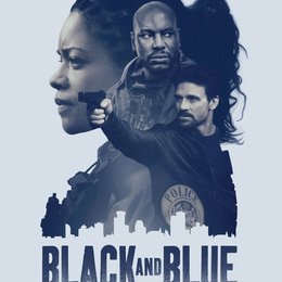 Black and Blue Poster