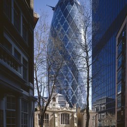 Building the Gherkin - Norman Foster baut in London Poster