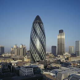 Building the Gherkin - Norman Foster baut in London Poster