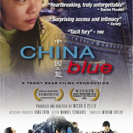 China Blue Poster