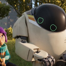  Das Mädchen und ihr Roboter Poster