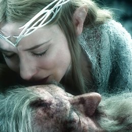 Hobbit: Die Schlacht der fünf Heere, Der / Sir Ian McKellen / Cate Blanchett Poster