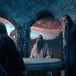 Hobbit: Eine unerwartete Reise, Der / Sir Ian McKellen / Cate Blanchett / Christopher Lee / Hugo Weaving Poster