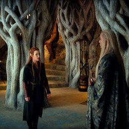 Hobbit: Smaugs Einöde, Der / Evangeline Lilly / Lee Pace Poster