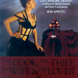 Koch, der Dieb, seine Frau und ihr Liebhaber, Der Poster