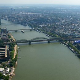 Rhein von oben, Der Poster