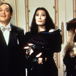 Addams Family in verrückter Tradition, Die / Anjelica Huston / Raul Julia / Carol Kane Poster