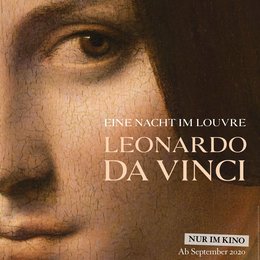 Nacht im Louvre: Leonardo da Vinci, Eine Poster