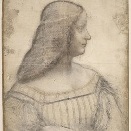 Nacht im Louvre: Leonardo da Vinci, Eine Poster