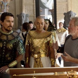 Exodus: Götter und Könige / Set / Christian Bale / Joel Edgerton / Ridley Scott Poster