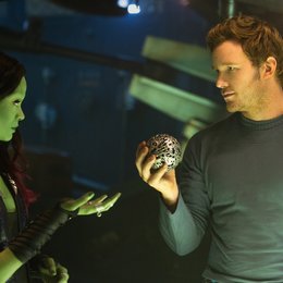 Guardians of the Galaxy / Zoe Saldana / Chris Pratt Poster