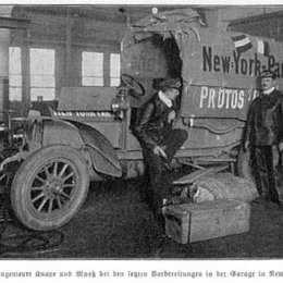 Hat der Motor eine Seele? 1908 - Im Auto um die Welt (arte / BR / Rundfunk Berlin Brandenburg (rbb)) Poster