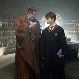 Harry Potter und der Halbblutprinz / Jim Broadbent / Daniel Radcliffe Poster