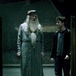 Harry Potter und der Halbblutprinz / Michael Gambon / Daniel Radcliffe Poster