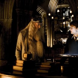Harry Potter und der Halbblutprinz / Michael Gambon / Daniel Radcliffe Poster
