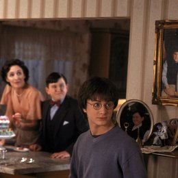 Harry Potter und die Kammer des Schreckens / Fiona Shaw "Petunia Dursley" / Harry Melling "Dudley Dursley" / Daniel Radcliffe "Harry Potter" Poster
