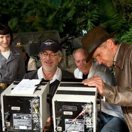 Indiana Jones und das Königreich des Kristallschädels / Set / Cate Blanchett / Steven Spielberg / Harrison Ford Poster