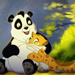 Kleiner starker Panda Poster