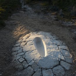 Leaning Into the Wind - Andy Goldsworthy Poster
