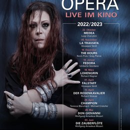 Hours - Puts/Pierce (MET 2022) live, The / Fedora - Giordano (MET 2023) live / Traviata - Verdi (MET 2022) live, La / Medea - Cherubini (MET 2022) live / Zauberflöte - Mozart (MET 2023) live, Die / Don Giovanni - Mozart (MET 2023) live / Champion - B Poster