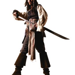 Pirates of the Caribbean - Am Ende der Welt / Fluch der Karibik / Pirates of the Caribbean - Fluch der Karibik 2 / The Pirates of the Caribbean 3 / Jack Sparrow / Johnny Depp Poster
