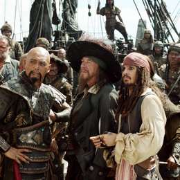 Pirates of the Caribbean - Am Ende der Welt / Geoffrey Rush / Johnny Depp Poster