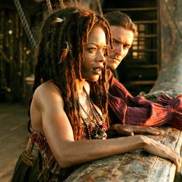 Pirates of the Caribbean - Am Ende der Welt / Naomie Harris / Orlando Bloom Poster
