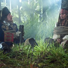 Pirates of the Caribbean - Fremde Gezeiten / Geoffrey Rush / Johnny Depp Poster