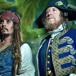 Pirates of the Caribbean - Fremde Gezeiten / Johnny Depp / Geoffrey Rush Poster