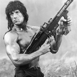 Rambo II - Der Auftrag / Sylvester Stallone Poster