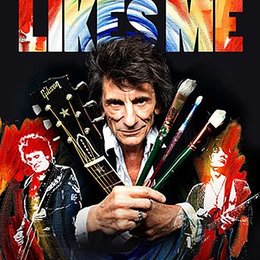 Ronnie Wood: Somebody Up There Likes Me Poster