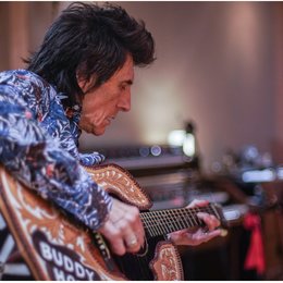 Ronnie Wood: Somebody Up There Likes Me Poster