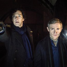 Sherlock: Der leere Sarg / Benedict Cumberbatch / Martin Freeman Poster