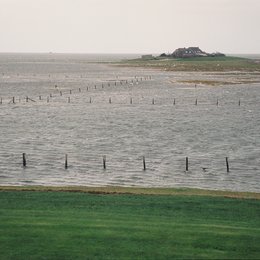Sturmflut II - Großer Strom Elbe - Blanker Hans - Land unter Poster