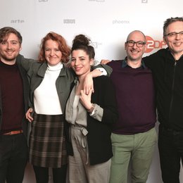 Berlinale 2019 - Das kleine Fernsehspiel - »Searching Eva« - das Filmteam mit den Redakteuren Max Schäffer und Christian Cloos Poster