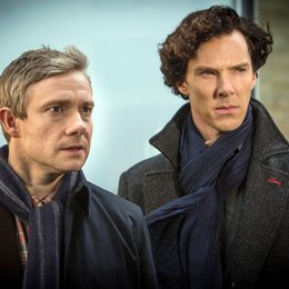 Sherlock: Sein letzter Schwur / Benedict Cumberbatch / Martin Freeman Poster