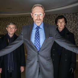 Sherlock: Sein letzter Schwur / Lars Mikkelsen / Benedict Cumberbatch / Martin Freeman Poster