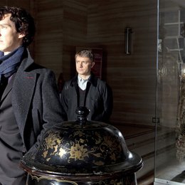Sherlock (Staffel 1) / Sherlock: Der blinde Banker / Benedict Cumberbatch / Martin Freeman Poster