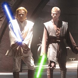 Star Wars: Episode II - Angriff der Klonkrieger / Ewan McGregor / Hayden Christensen Poster